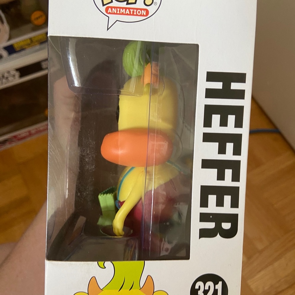 Funko Pop Rockos Modern Life Heffer #321 CHASE - Picture 4 of 6